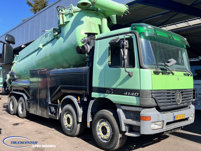 Mercedes-Benz Actros 4140 Naaktgeboren Vortex VP8000, 8x4 Steel spring Manuel - Fekálne vozidlo: obrázok 1 Mercedes-Benz Actros 4140 Naaktgeboren Vortex VP8000, 8x4 Steel spring Manuel - Fekálne vozidlo: obrázok 1