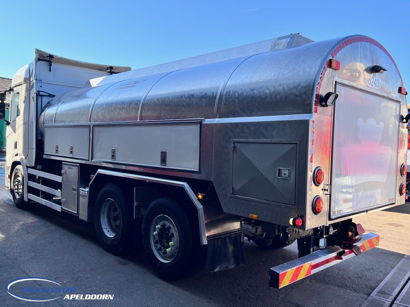 Scania R500 NGS 15000 Liter, Retarder, Steering axle, Stainless steel - Edelstahlt, Milk - Milch - Water - Cisternové vozidlo: obrázok 4 Scania R500 NGS 15000 Liter, Retarder, Steering axle, Stainless steel - Edelstahlt, Milk - Milch - Water - Cisternové vozidlo: obrázok 4