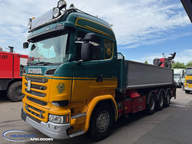 Scania R580 V8 8x4 Reduction axles, HMF 2620 K5 - Sklápač, Auto s hydraulickou rukou: obrázok 3 Scania R580 V8 8x4 Reduction axles, HMF 2620 K5 - Sklápač, Auto s hydraulickou rukou: obrázok 3