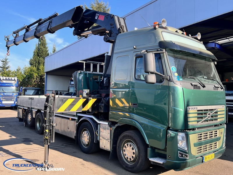 Volvo FH 440 HIAB 800 E4, 8x2 - Valníkový/ Plošinový nákladný automobil, Auto s hydraulickou rukou: obrázok 1 Volvo FH 440 HIAB 800 E4, 8x2 - Valníkový/ Plošinový nákladný automobil, Auto s hydraulickou rukou: obrázok 1