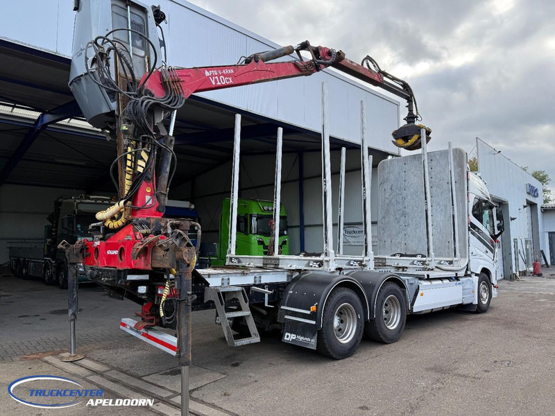 Volvo FH 650 6x4, FTG V1000X.81 Houtkraan - Nákladné vozidlo na prepravu dreva, Auto s hydraulickou rukou: obrázok 2 Volvo FH 650 6x4, FTG V1000X.81 Houtkraan - Nákladné vozidlo na prepravu dreva, Auto s hydraulickou rukou: obrázok 2