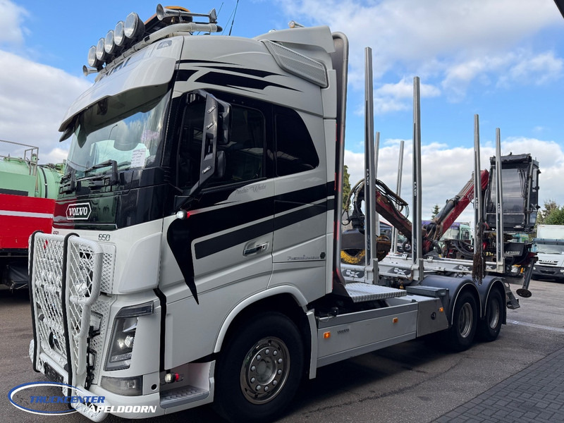 Volvo FH 650 6x4, FTG V1000X.81 laadkraan - Nákladné vozidlo na prepravu dreva, Auto s hydraulickou rukou: obrázok 3 Volvo FH 650 6x4, FTG V1000X.81 laadkraan - Nákladné vozidlo na prepravu dreva, Auto s hydraulickou rukou: obrázok 3