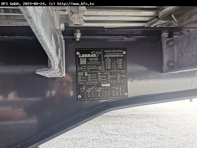 Legras Schubboden FMA SEITENTÜRER, 88 m³ - Náves s posuvnou podlahou: obrázok 2 Legras Schubboden FMA SEITENTÜRER, 88 m³ - Náves s posuvnou podlahou: obrázok 2