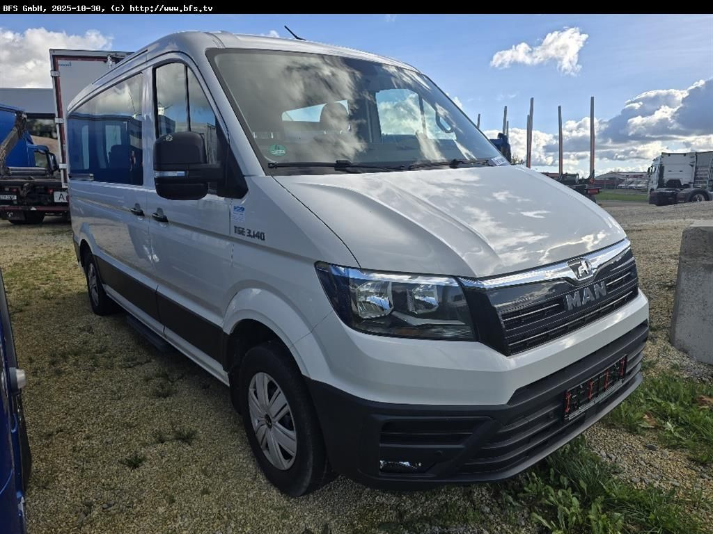 MAN TGE 3.140 4x2 F SB Kleinbus 9-Sitzer - Minibus, Mikrobus: obrázok 1 MAN TGE 3.140 4x2 F SB Kleinbus 9-Sitzer - Minibus, Mikrobus: obrázok 1