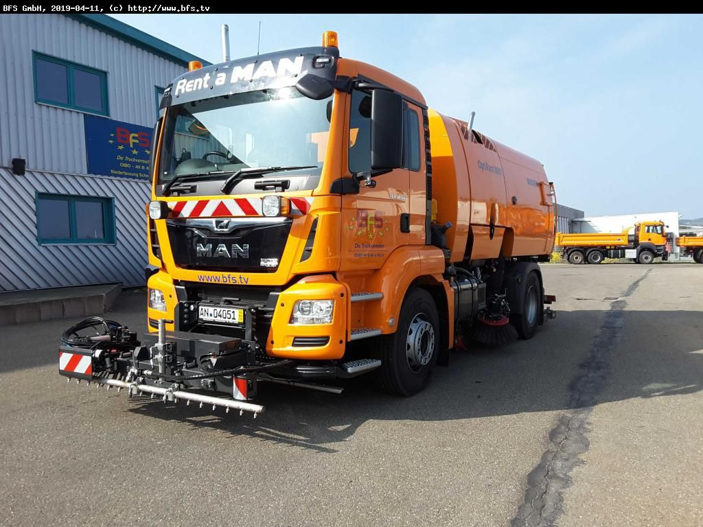 MAN TGS 18.360 4X2 LL Bucher OF 8000 RS beids. WK HD - Zametacie vozidlo: obrázok 1 MAN TGS 18.360 4X2 LL Bucher OF 8000 RS beids. WK HD - Zametacie vozidlo: obrázok 1