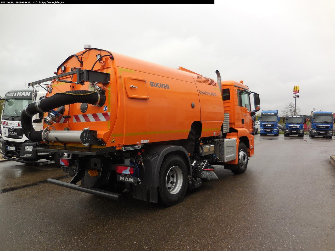 MAN TGS 18.420 4X2 BL Bucher OF 8000 TWIN beidseitig - Zametacie vozidlo: obrázok 2 MAN TGS 18.420 4X2 BL Bucher OF 8000 TWIN beidseitig - Zametacie vozidlo: obrázok 2