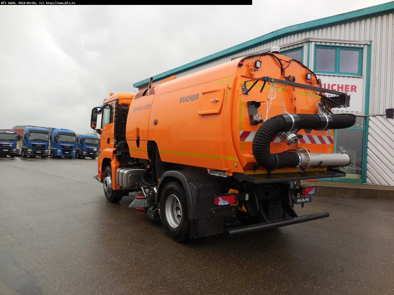 MAN TGS 18.420 4X2 BL Bucher OF 8000 TWIN beidseitig - Zametacie vozidlo: obrázok 3 MAN TGS 18.420 4X2 BL Bucher OF 8000 TWIN beidseitig - Zametacie vozidlo: obrázok 3