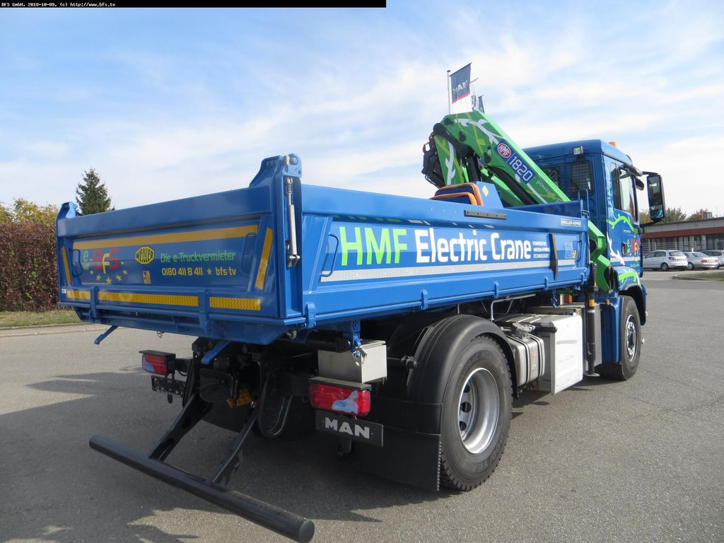 MAN TGS 18.420 4x4H BL HMF,Elektrokran 1820 K4 RC - Sklápač: obrázok 2 MAN TGS 18.420 4x4H BL HMF,Elektrokran 1820 K4 RC - Sklápač: obrázok 2