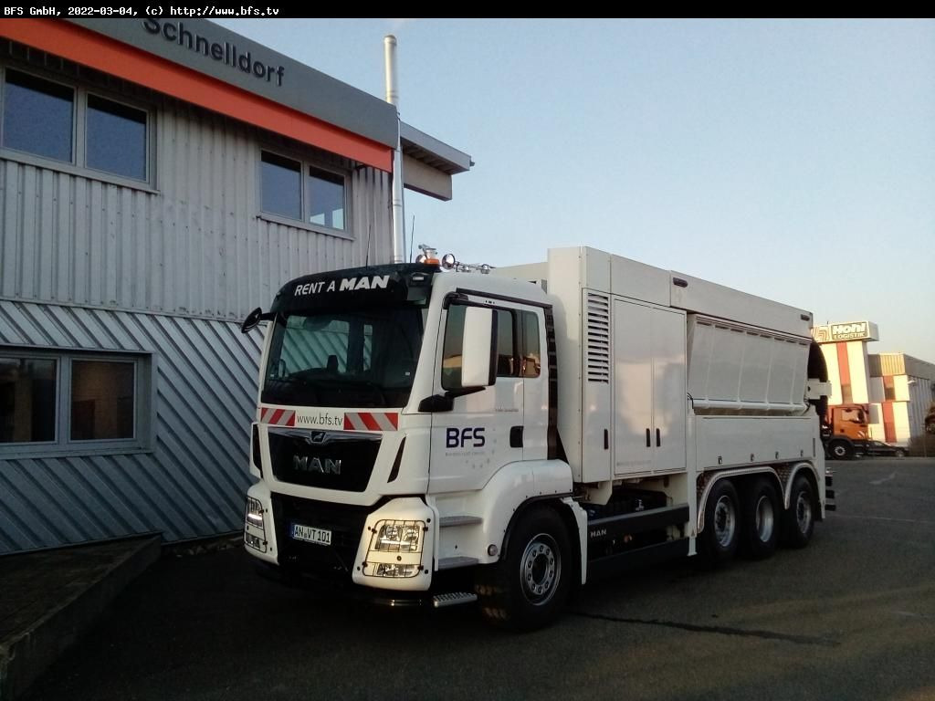 MAN TGS 35.510 8X4-4 BL RSP Saugbagger - Fekálne vozidlo: obrázok 1 MAN TGS 35.510 8X4-4 BL RSP Saugbagger - Fekálne vozidlo: obrázok 1
