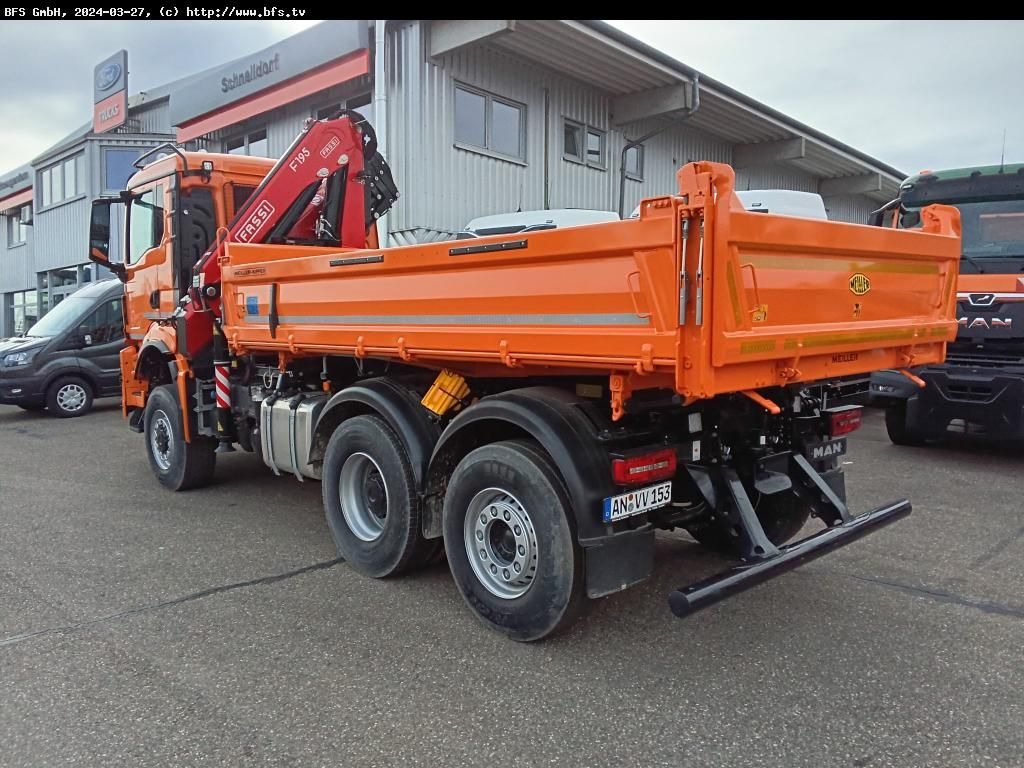 MAN TGS (TG3) 28.510 6x4-4 BL CH WiDi Fassi 15mt - Sklápač: obrázok 3 MAN TGS (TG3) 28.510 6x4-4 BL CH WiDi Fassi 15mt - Sklápač: obrázok 3