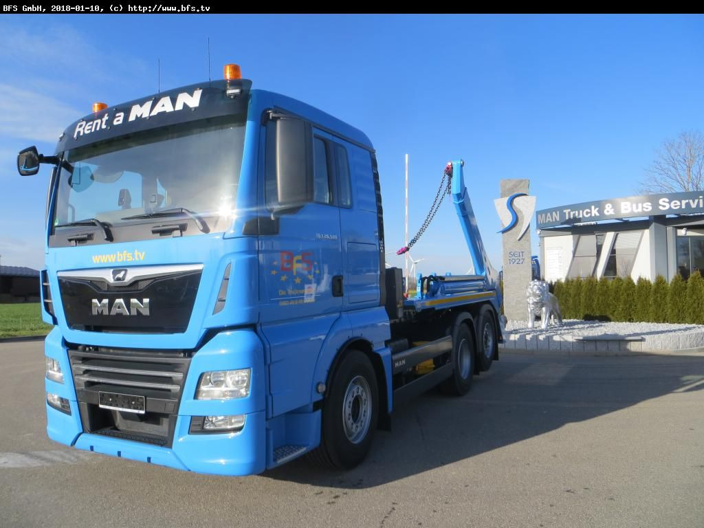 MAN TGX 26.500 6x2-2 LL XL Fhs. Meiller AK 16  - Sklápač: obrázok 1 MAN TGX 26.500 6x2-2 LL XL Fhs. Meiller AK 16  - Sklápač: obrázok 1