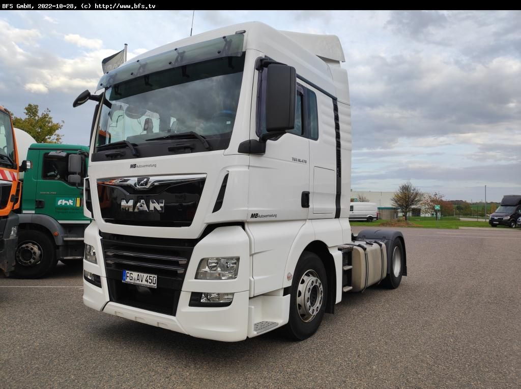 MAN TGX 18.470 4x2 BLS Sattelzugamschine Standard - Ťahač: obrázok 1 MAN TGX 18.470 4x2 BLS Sattelzugamschine Standard - Ťahač: obrázok 1