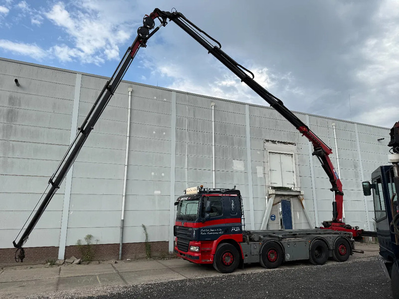 DAF CF 85.460 8X2 + YEAR 2016 HMF CRANE 2620-K4 + FLYJIB + WINCH + REMOTE - Nákladne vozidlo - káblový systém, Auto s hydraulickou rukou: obrázok 4 DAF CF 85.460 8X2 + YEAR 2016 HMF CRANE 2620-K4 + FLYJIB + WINCH + REMOTE - Nákladne vozidlo - káblový systém, Auto s hydraulickou rukou: obrázok 4