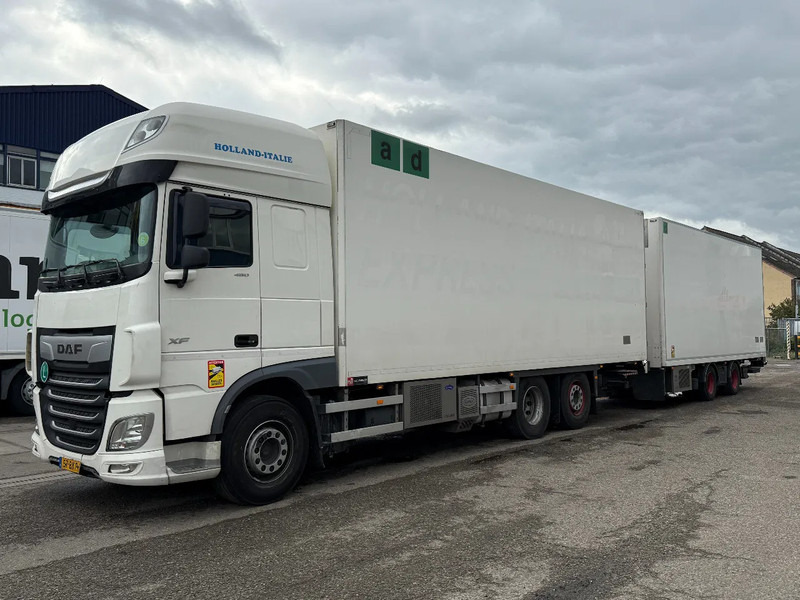 DAF XF 480 6X2 + 2 AXLE HANGER + TRS COOLING + DHOLLANDIA LIFT (2x) - Chladirenské nákladné vozidlo: obrázok 1 DAF XF 480 6X2 + 2 AXLE HANGER + TRS COOLING + DHOLLANDIA LIFT (2x) - Chladirenské nákladné vozidlo: obrázok 1