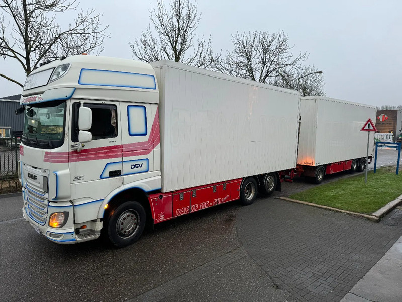 DAF XF 510 6X2 + KELBERG HANGER EURO 6 ZEPRO + REMOTE RETARDER - Skříňový nákladní auto: obrázok 1 DAF XF 510 6X2 + KELBERG HANGER EURO 6 ZEPRO + REMOTE RETARDER - Skříňový nákladní auto: obrázok 1