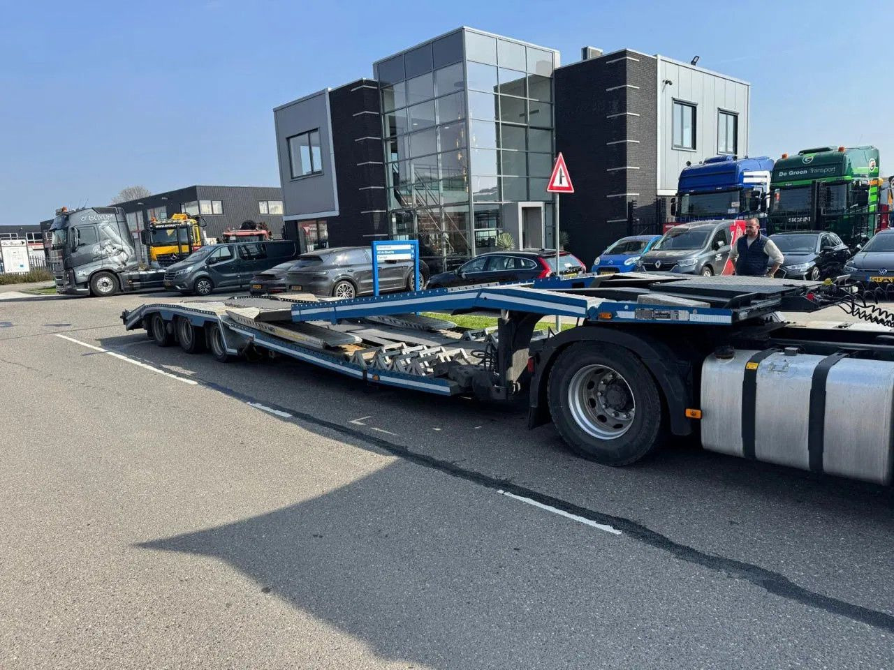 GS Meppel 3 AXLE - TRUCKTRANSPORTER - Náves prepravník áut: obrázok 4 GS Meppel 3 AXLE - TRUCKTRANSPORTER - Náves prepravník áut: obrázok 4
