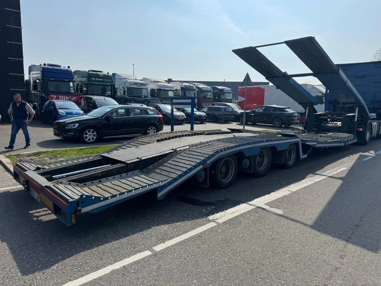 GS Meppel 3 AXLE - TRUCKTRANSPORTER - Náves prepravník áut: obrázok 2 GS Meppel 3 AXLE - TRUCKTRANSPORTER - Náves prepravník áut: obrázok 2