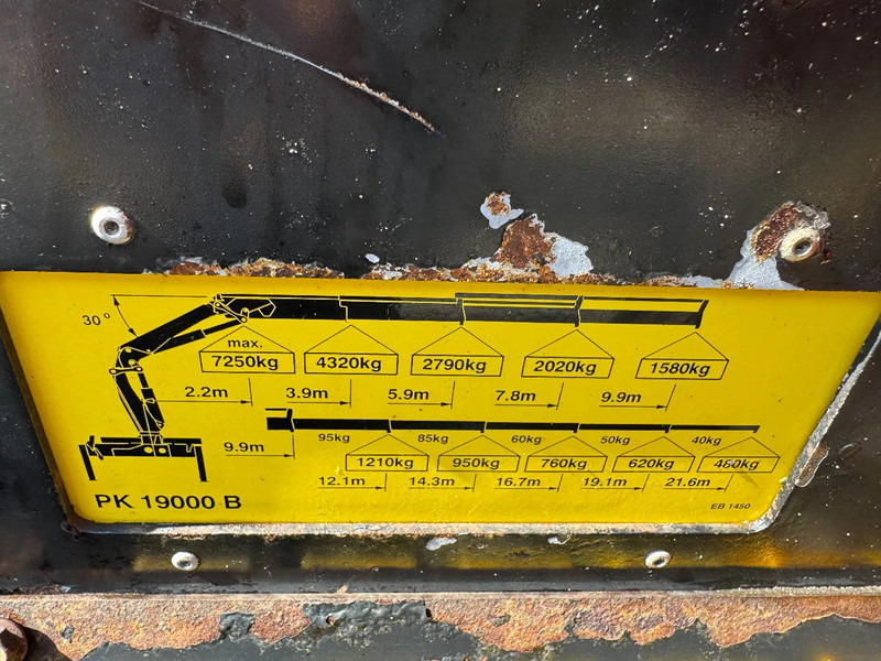 Hákový nosič kontajnerov, Auto s hydraulickou rukou Ginaf M 3232 S 6X2 - EURO 2 + PALFINGER PK19000 + REMOTE + PALIFT HOOK: obrázok 12