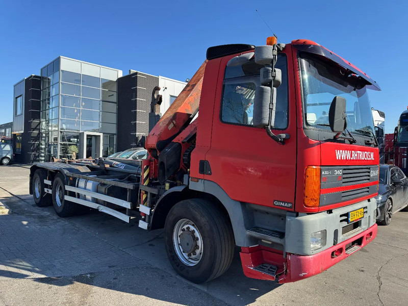 Hákový nosič kontajnerov, Auto s hydraulickou rukou Ginaf M 3232 S 6X2 - EURO 2 + PALFINGER PK19000 + REMOTE + PALIFT HOOK: obrázok 18