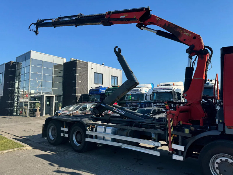 Hákový nosič kontajnerov, Auto s hydraulickou rukou Ginaf M 3232 S 6X2 - EURO 2 + PALFINGER PK19000 + REMOTE + PALIFT HOOK: obrázok 6