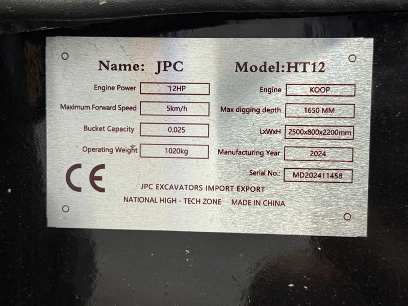 Leasing JPC HT12 - NEW AND UNUSED! JPC HT12 - NEW AND UNUSED!: obrázok 6