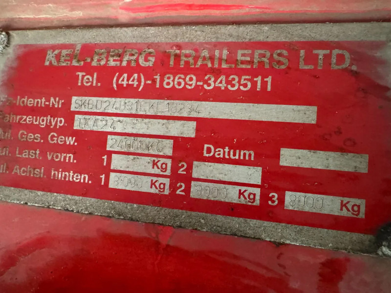 Príves skriňové KEL-BERG D24B3 - 3 AXLE BPW + ZEPRO ZHD 250-155 MA: obrázok 12 Príves skriňové KEL-BERG D24B3 - 3 AXLE BPW + ZEPRO ZHD 250-155 MA: obrázok 12