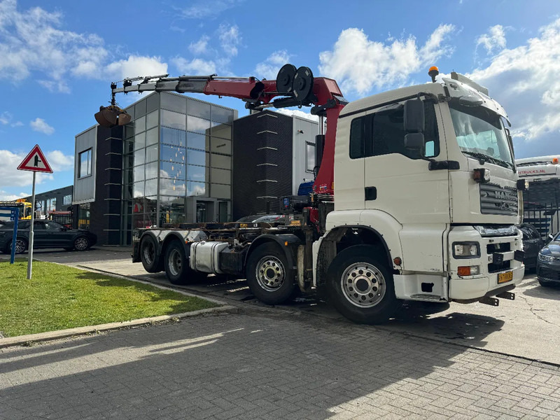 MAN TGA 35.440 8X2 - EURO 4 + HMF 2620K-RC 2018! + REMOTE + HYDRAUTO CABLE LIFT + LIFTING AXLE - Nákladne vozidlo - káblový systém, Auto s hydraulickou rukou: obrázok 2 MAN TGA 35.440 8X2 - EURO 4 + HMF 2620K-RC 2018! + REMOTE + HYDRAUTO CABLE LIFT + LIFTING AXLE - Nákladne vozidlo - káblový systém, Auto s hydraulickou rukou: obrázok 2