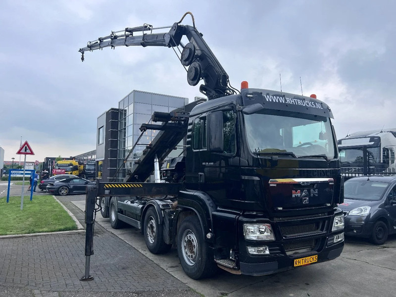 MAN TGS 35.440 8X2-4 + HIAB 220C-5 REMOTE + CABLE LIFT AUTOMATIC - Auto s hydraulickou rukou: obrázok 4 MAN TGS 35.440 8X2-4 + HIAB 220C-5 REMOTE + CABLE LIFT AUTOMATIC - Auto s hydraulickou rukou: obrázok 4