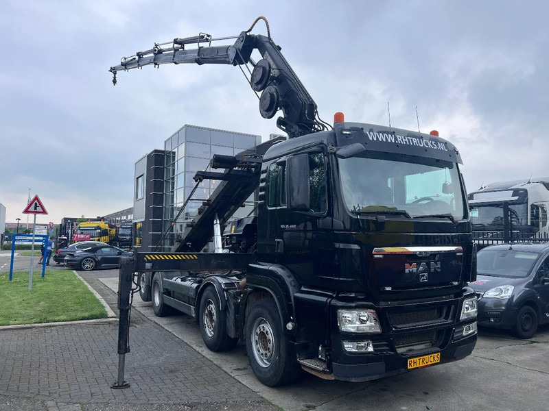 MAN TGS 35.440 8X2-4 + HIAB 220C-5 REMOTE + CABLE LIFT AUTOMATIC - Nákladne vozidlo - káblový systém, Auto s hydraulickou rukou: obrázok 3 MAN TGS 35.440 8X2-4 + HIAB 220C-5 REMOTE + CABLE LIFT AUTOMATIC - Nákladne vozidlo - káblový systém, Auto s hydraulickou rukou: obrázok 3