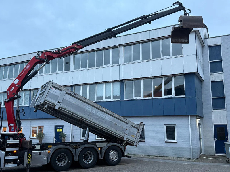 MAN TGS 35.480 8X4 + HMF 2420-K3 REMOTE + TIPPER - Sklápač, Auto s hydraulickou rukou: obrázok 3 MAN TGS 35.480 8X4 + HMF 2420-K3 REMOTE + TIPPER - Sklápač, Auto s hydraulickou rukou: obrázok 3