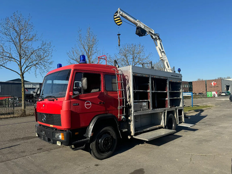 Mercedes-Benz 1117 4X2 FIRE TRUCK HIAB 050A ONLY 105787 KM - Hasičské vozidlo: obrázok 1 Mercedes-Benz 1117 4X2 FIRE TRUCK HIAB 050A ONLY 105787 KM - Hasičské vozidlo: obrázok 1
