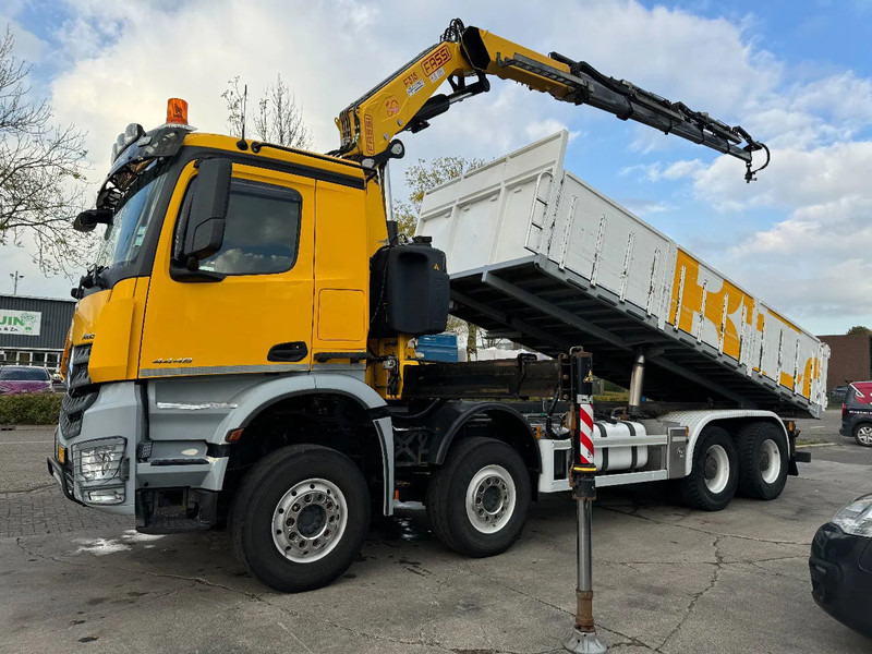 Mercedes-Benz Arocs 4448 8X4 + EURO 6 + FASSI F315 + REMOTE + KIPPER + STEERING AXLE - Auto s hydraulickou rukou: obrázok 2 Mercedes-Benz Arocs 4448 8X4 + EURO 6 + FASSI F315 + REMOTE + KIPPER + STEERING AXLE - Auto s hydraulickou rukou: obrázok 2