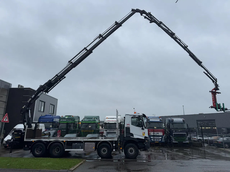 Renault C430 8X4 - EURO 6 + HIAB 288 E-5 + JIB 70X-4 + REMOTE + FULL STEEL SUSP. - Valníkový/ Plošinový nákladný automobil, Auto s hydraulickou rukou: obrázok 2 Renault C430 8X4 - EURO 6 + HIAB 288 E-5 + JIB 70X-4 + REMOTE + FULL STEEL SUSP. - Valníkový/ Plošinový nákladný automobil, Auto s hydraulickou rukou: obrázok 2