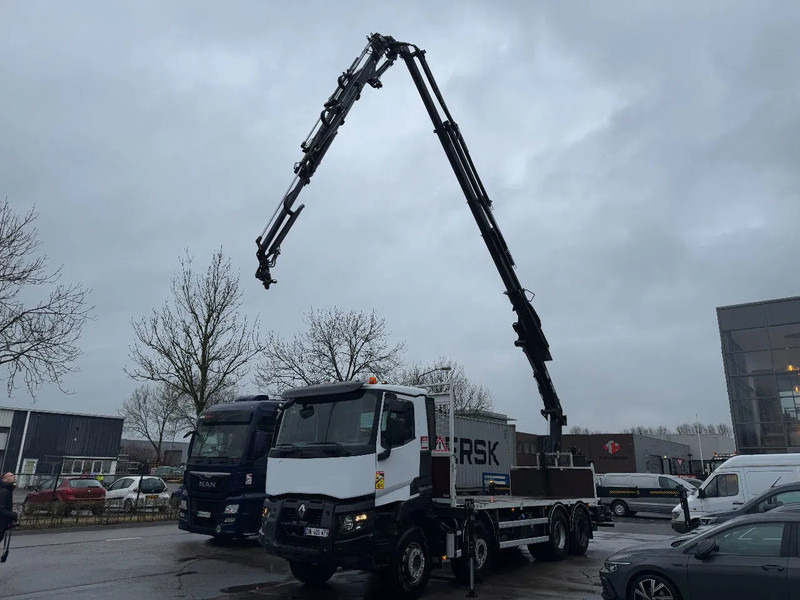 Renault C430 8X4 - EURO 6 + HIAB 288 E-5 + JIB 70X-4 + REMOTE + FULL STEEL SUSP. TÜV TILL 12-2025 - Auto s hydraulickou rukou: obrázok 3 Renault C430 8X4 - EURO 6 + HIAB 288 E-5 + JIB 70X-4 + REMOTE + FULL STEEL SUSP. TÜV TILL 12-2025 - Auto s hydraulickou rukou: obrázok 3