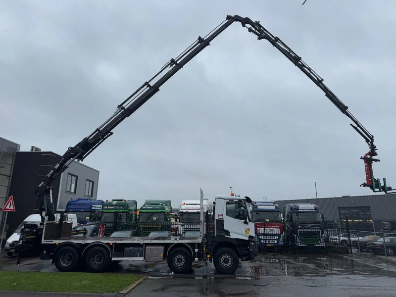 Renault C430 8X4 - EURO 6 + HIAB 288 E-5 + JIB 70X-4 + REMOTE + FULL STEEL SUSP. TÜV TILL 12-2025 - Auto s hydraulickou rukou: obrázok 1 Renault C430 8X4 - EURO 6 + HIAB 288 E-5 + JIB 70X-4 + REMOTE + FULL STEEL SUSP. TÜV TILL 12-2025 - Auto s hydraulickou rukou: obrázok 1