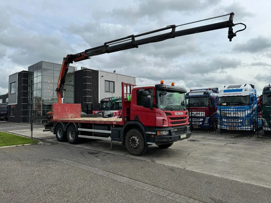 Scania P360 6X4 PALFINGER PK 20001-K + REMOTE CONTROL E - Auto s hydraulickou rukou, Valníkový/ Plošinový nákladný automobil: obrázok 1 Scania P360 6X4 PALFINGER PK 20001-K + REMOTE CONTROL E - Auto s hydraulickou rukou, Valníkový/ Plošinový nákladný automobil: obrázok 1