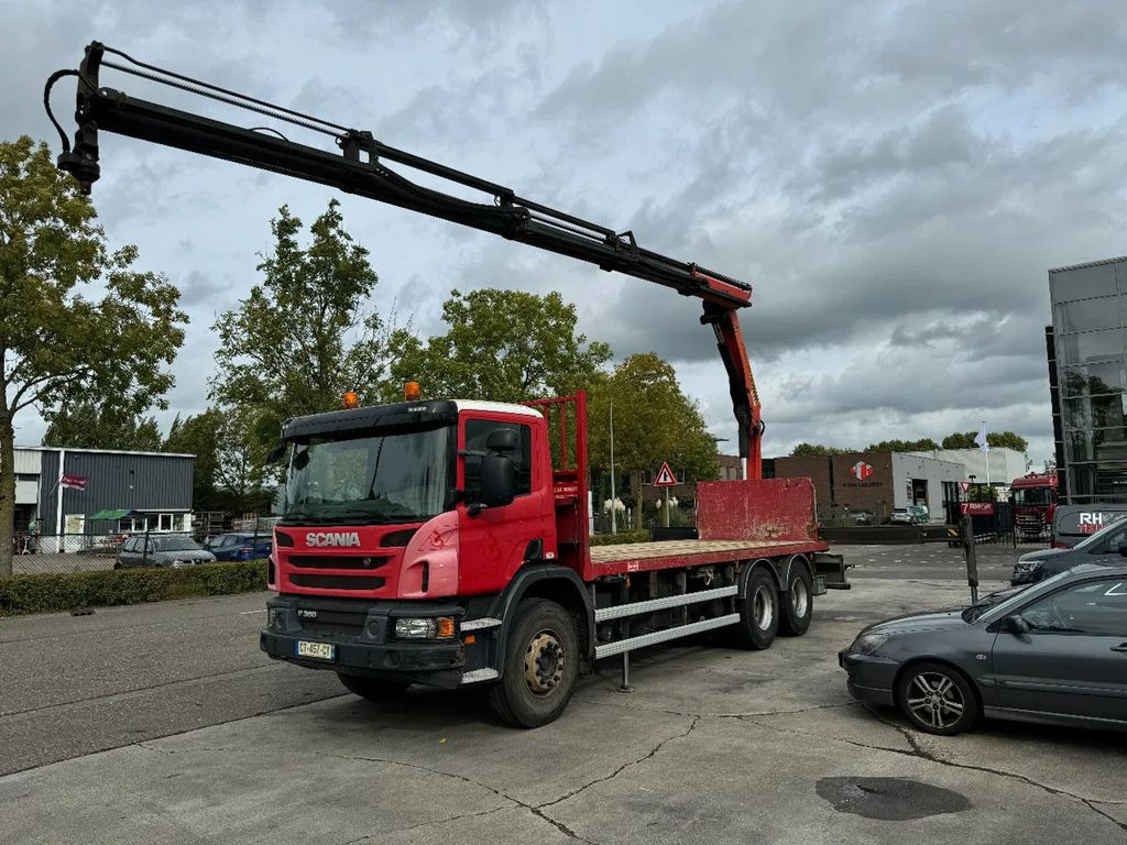 Scania P360 6X4 PALFINGER PK 20001-K + REMOTE CONTROL E - Valníkový/ Plošinový nákladný automobil, Auto s hydraulickou rukou: obrázok 1 Scania P360 6X4 PALFINGER PK 20001-K + REMOTE CONTROL E - Valníkový/ Plošinový nákladný automobil, Auto s hydraulickou rukou: obrázok 1