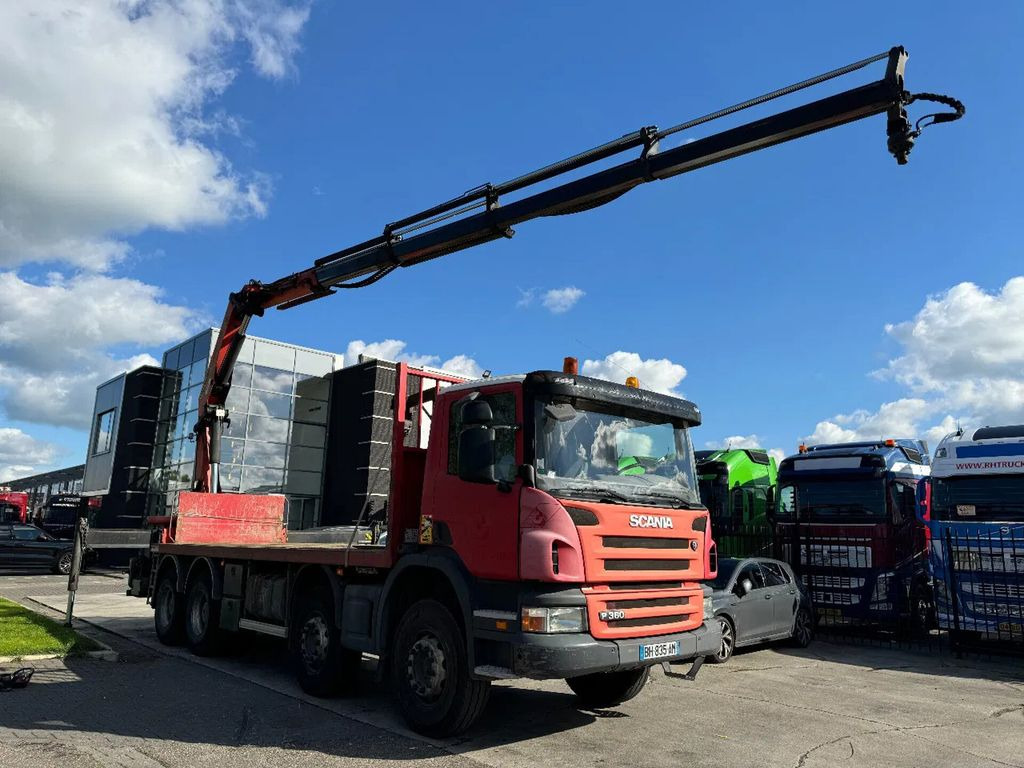 Scania P360 8X4 - EURO 5 + PALFINGER PK22002-EH + REMOT - Valníkový/ Plošinový nákladný automobil, Auto s hydraulickou rukou: obrázok 2 Scania P360 8X4 - EURO 5 + PALFINGER PK22002-EH + REMOT - Valníkový/ Plošinový nákladný automobil, Auto s hydraulickou rukou: obrázok 2