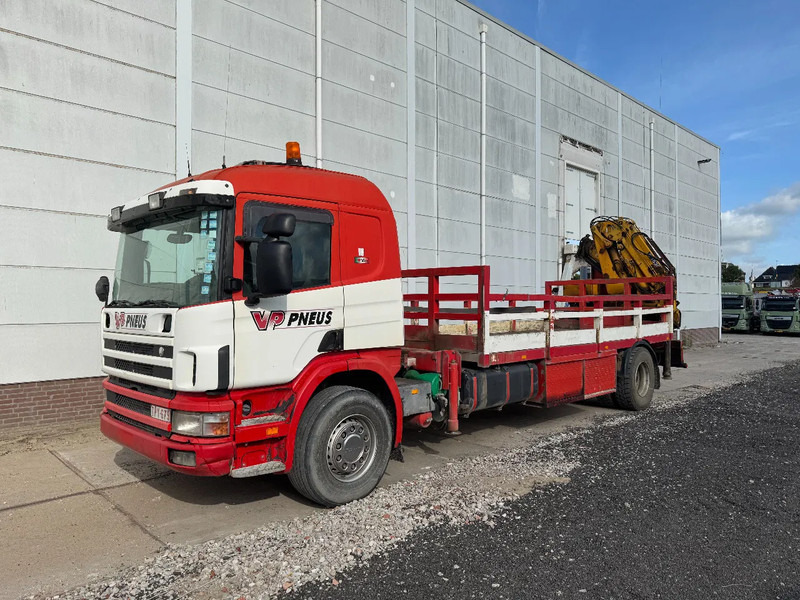 Valníkový/ Plošinový nákladný automobil Scania P94-310 4X2 EURO 2 COPMA 1530 FULL STEEL: obrázok 8