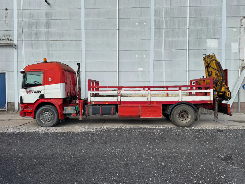 Valníkový/ Plošinový nákladný automobil Scania P94-310 4X2 EURO 2 COPMA 1530 FULL STEEL: obrázok 14