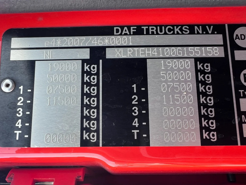 DAF XF 440 SSC 4X2 EURO 6 VOLUME - Ťahač: obrázok 4 DAF XF 440 SSC 4X2 EURO 6 VOLUME - Ťahač: obrázok 4