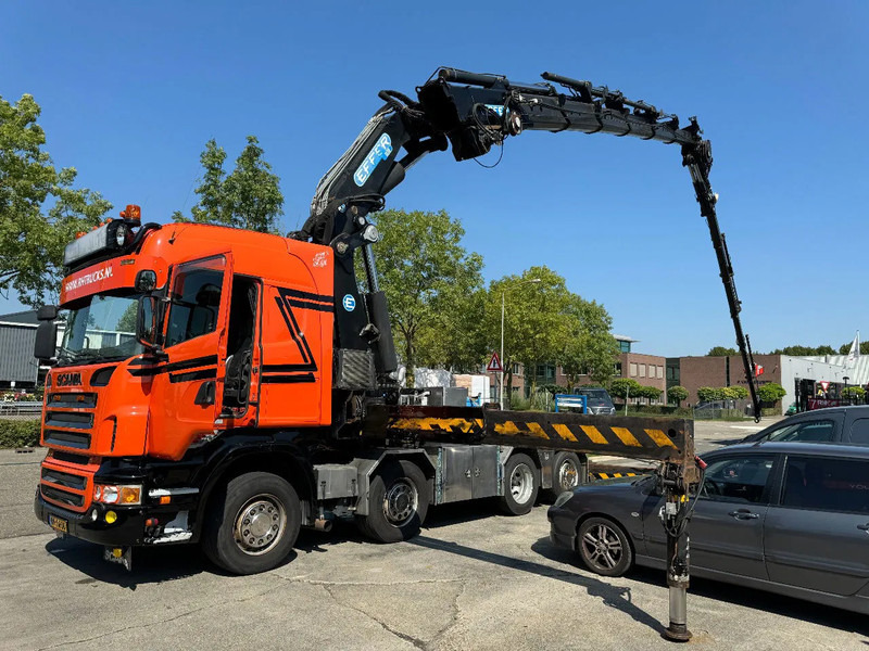 Scania R560 V8 8X2 + EFFER CRANE 1550 6S + FLYJIP 6XHYDR + REMOTE + WINCH - Ťahač: obrázok 1 Scania R560 V8 8X2 + EFFER CRANE 1550 6S + FLYJIP 6XHYDR + REMOTE + WINCH - Ťahač: obrázok 1