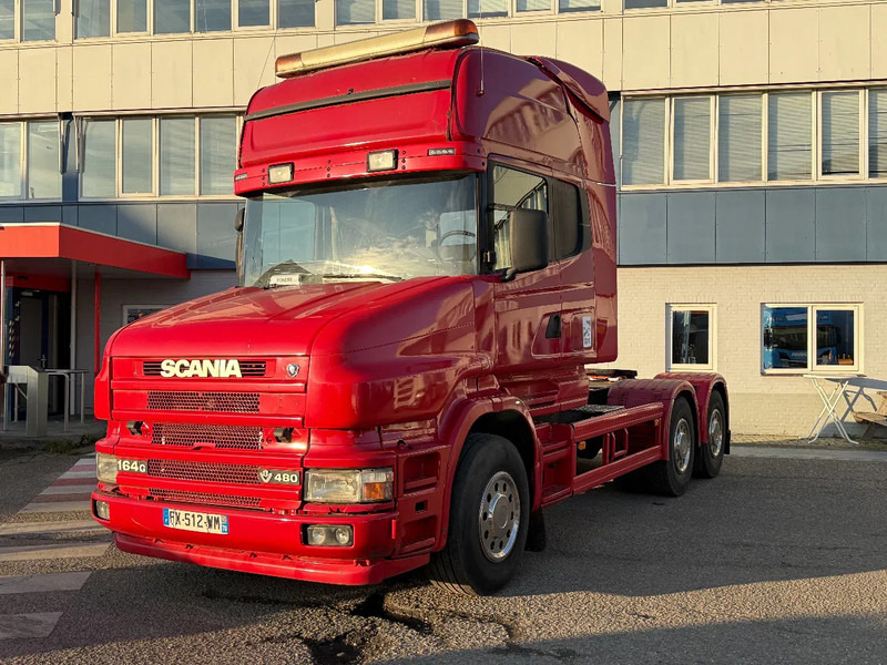 Scania T164-480 V8 6X4 + RETARDER - FULL STEEL SUSP. - BIG AXLES - EURO 3 - Ťahač: obrázok 1 Scania T164-480 V8 6X4 + RETARDER - FULL STEEL SUSP. - BIG AXLES - EURO 3 - Ťahač: obrázok 1