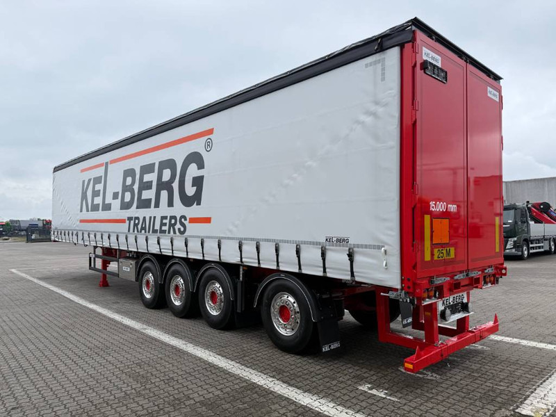 KEL-BERG 4-axle Curtainsider/Planenauflieger/Gardintrailer - Plachtový náves: obrázok 5 KEL-BERG 4-axle Curtainsider/Planenauflieger/Gardintrailer - Plachtový náves: obrázok 5