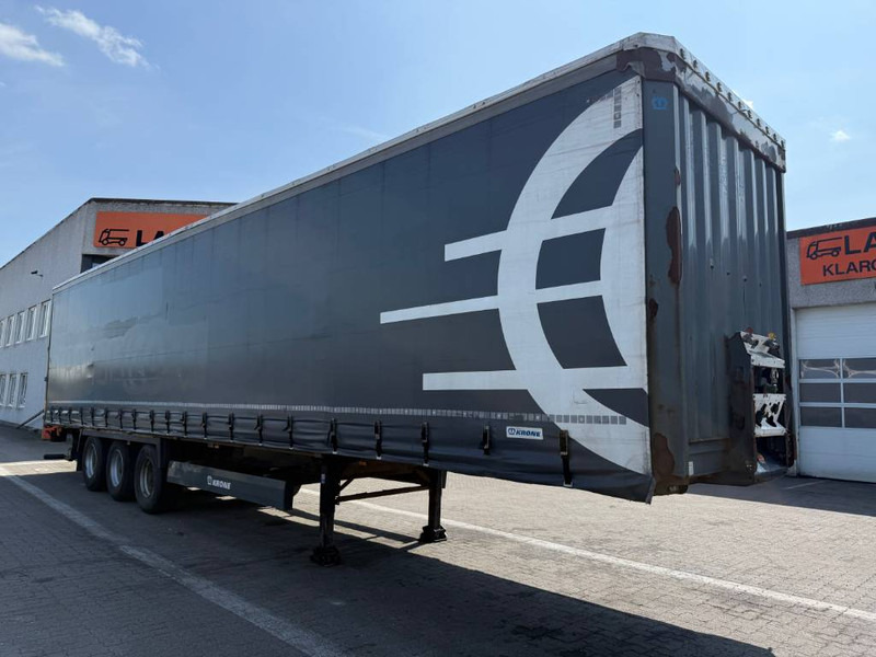 Krone 3-axle Curtainsider/Planenauflieger/Gardintrailer - Plachtový náves: obrázok 1 Krone 3-axle Curtainsider/Planenauflieger/Gardintrailer - Plachtový náves: obrázok 1