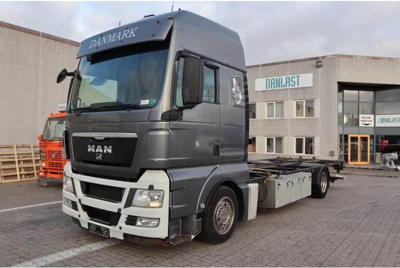 MAN TGX 18.480 Eftermonteret partikelfilter - Kontejnérový podvozek/ Výměnná nástavba: obrázok 1 MAN TGX 18.480 Eftermonteret partikelfilter - Kontejnérový podvozek/ Výměnná nástavba: obrázok 1