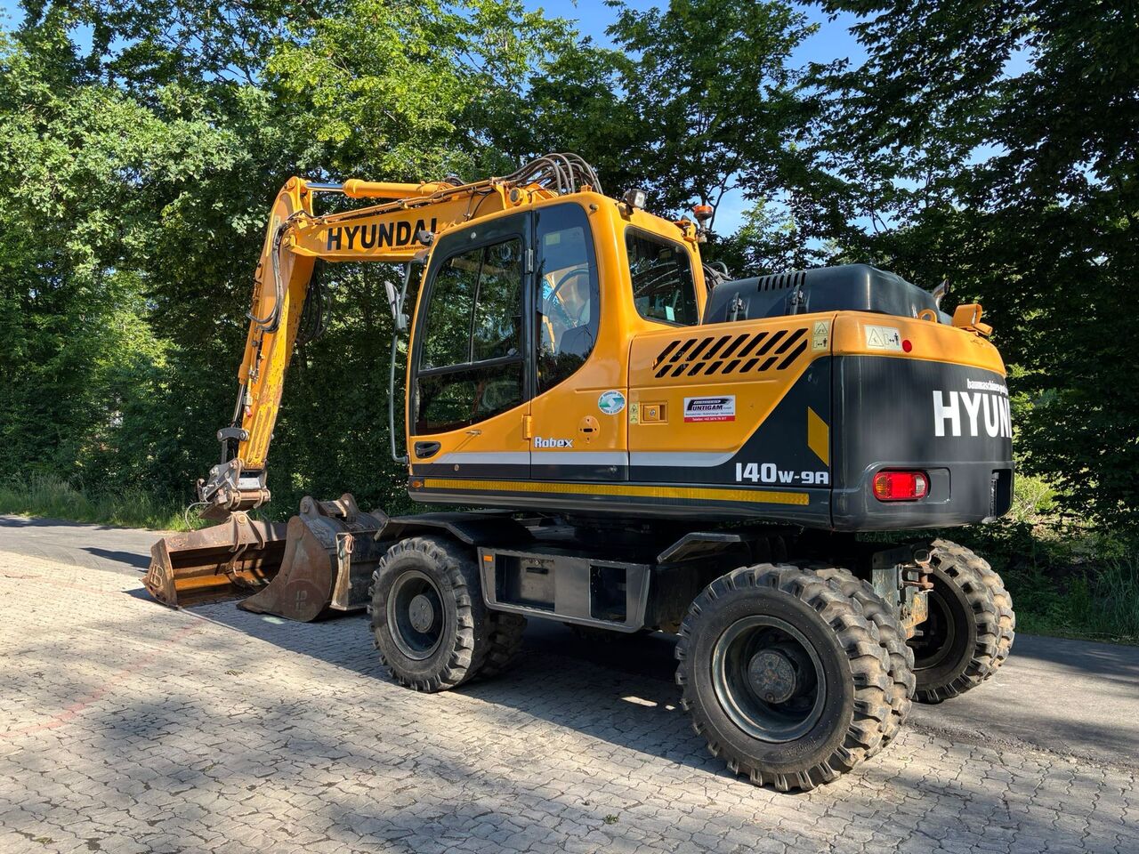 HYUNDAI R 140 W-9A - Kolesové rýpadlo: obrázok 5 HYUNDAI R 140 W-9A - Kolesové rýpadlo: obrázok 5