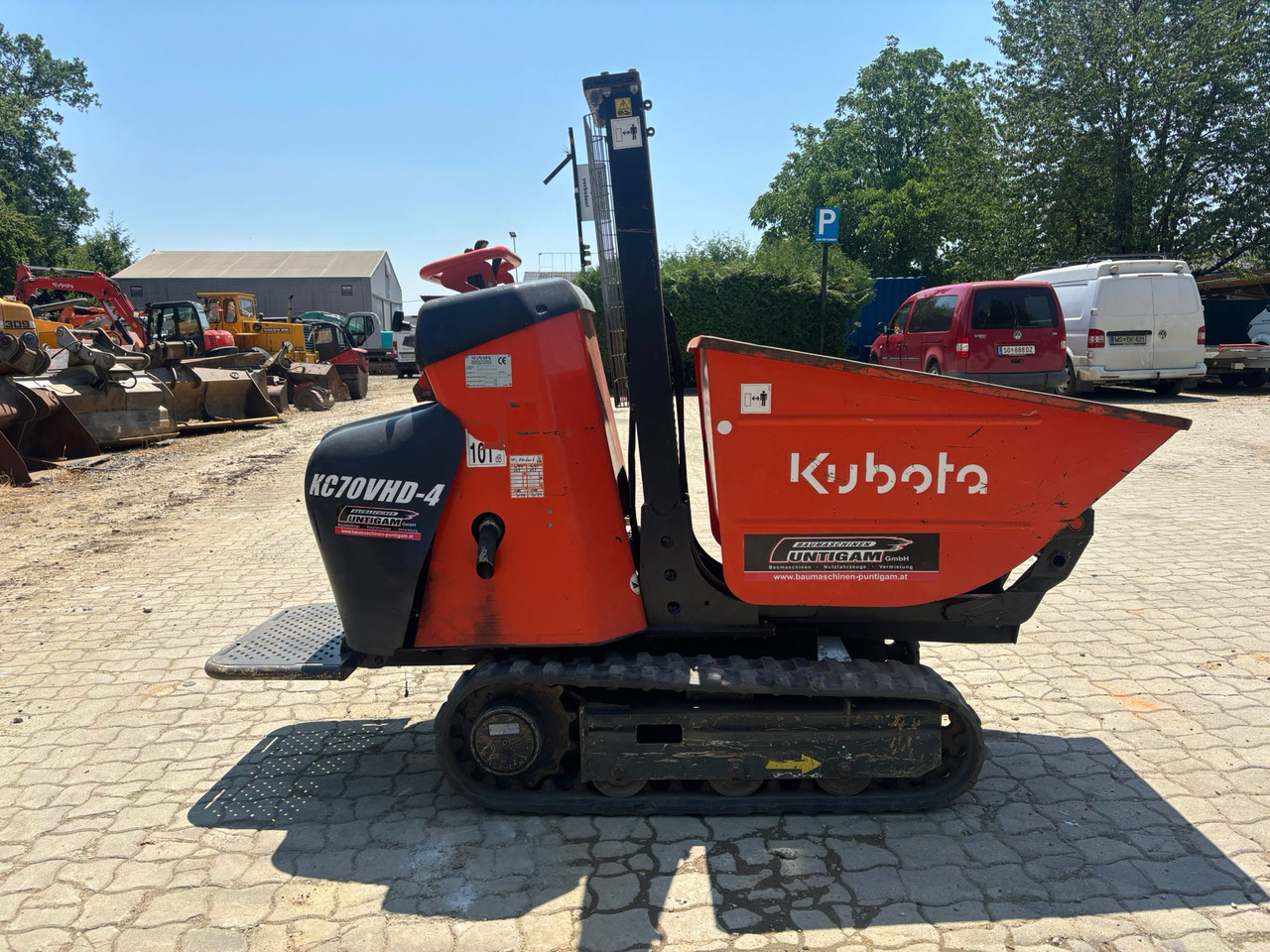 KUBOTA KC 70 - Mini damper: obrázok 2 KUBOTA KC 70 - Mini damper: obrázok 2