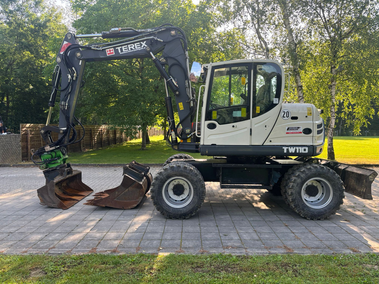 TEREX TW 110 - Damper: obrázok 1 TEREX TW 110 - Damper: obrázok 1