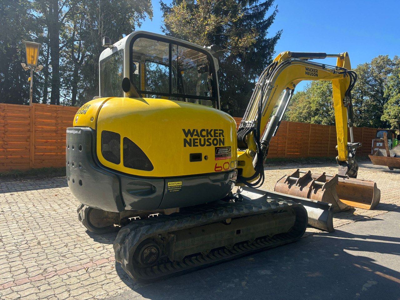 WACKER Neuson 6003 - Mini rýpadlo: obrázok 5 WACKER Neuson 6003 - Mini rýpadlo: obrázok 5